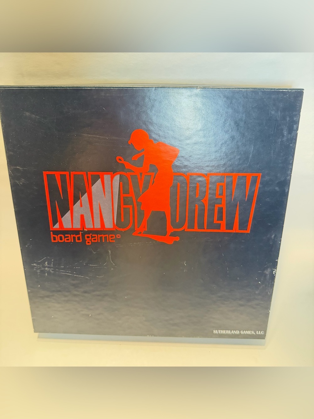 Nancy Drew Board Game 2015 Sutherland Games Complete in Box Rare Mystery HTF